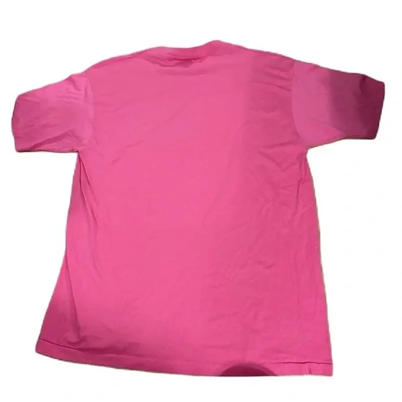 Vintage Disney Embellished Rhinestone Minnie Mouse Pink Short Sleeve T-shirt XL - Picture 2 of 5